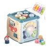 Cubo Didctico De Actividades Montessori 6 En 1 Para Bebs