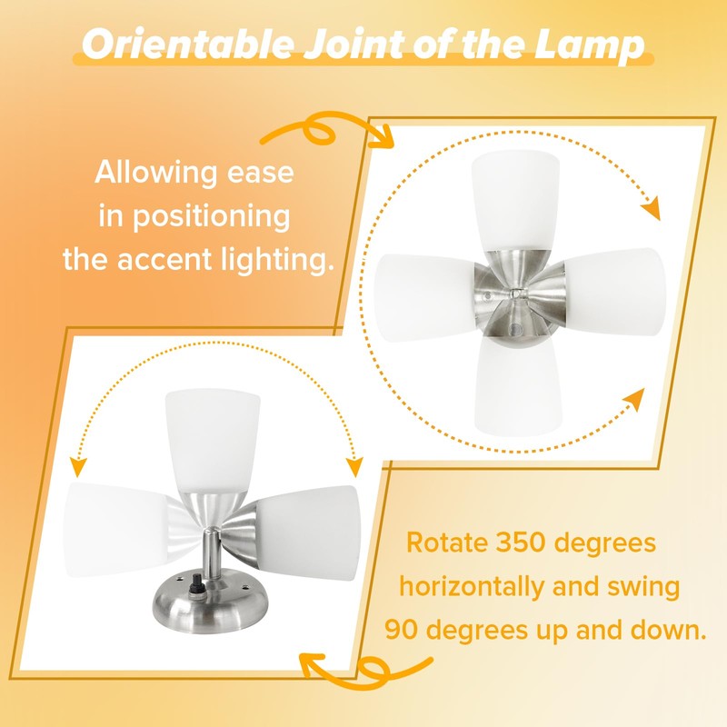 Dream lighting 12 Volt Reading Light for RV Boat Interior