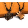 Scddboy Hawaiian Sea Turtle Pendant Necklace for Women Men -
