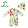 upandfast Baby Swim Costume with Sun Hat, UPF 50+ Swimwear