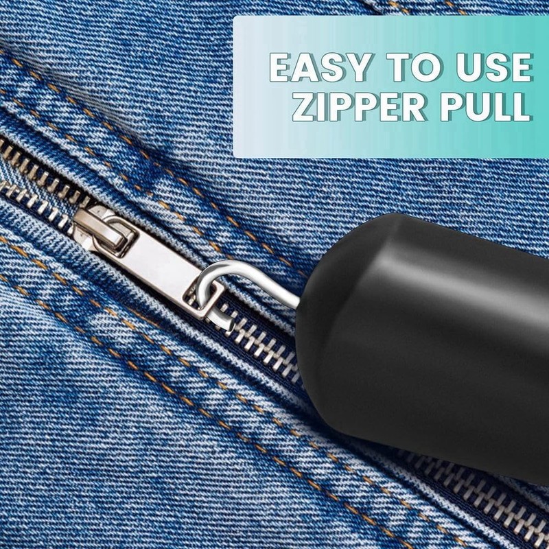 Veumoie 2Pcs Button Helper Tool Button Hook Tool Dress Zipper