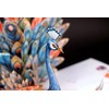 Colorful Peacock Greeting Card, Creative 3D Pop Up Card Peacock