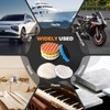 CLOPOMIC 6 Inch polishing Pads, 7PC Car Detailing kit, Foam