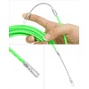 QWORK 15M Fish Tape, Cable Running Puller Rods, Width 4.5mm