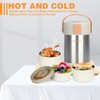 Thermo for Hot Food 3-Layer Termos Para Comida Caliente 67oz