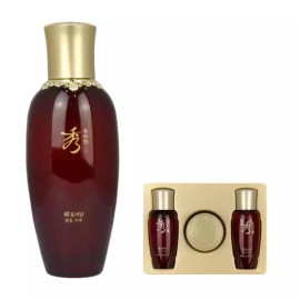 DailyPIC 데일리픽 단상자 발효 수려한 수액 스킨 발효 증정 효비담 3종샘플 한방 기초케어 150ml Daily Pick Fermented Serum Skin Toner Set with Free Hwabi Dam 3-Kind Sample, 150ml Oriental Basic Care [Elegant Hyobidam Fermented Extract 150ml single bottle]
