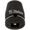 Ko-Ken Tool Co. Impact Socket 6 Square 14400M-15, Side Dimension:
