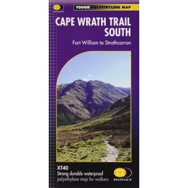 Cape Wrath Trail South XT40: Route Map: Fort William to Srathcarron (Trail Map XT40)