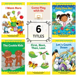 CTP Sight Word Storybooks Set 4 Books Support The Science of Reading (#23604 Creative Teaching Press)