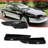 GTINTHEBOX Bumper Lights Fit 1993-2002 Chevy Camaro Black Signal Parking