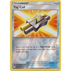 Tag Whistle - 206/236 - Uncommon - Reverse Holo - Cosmic Eclipse