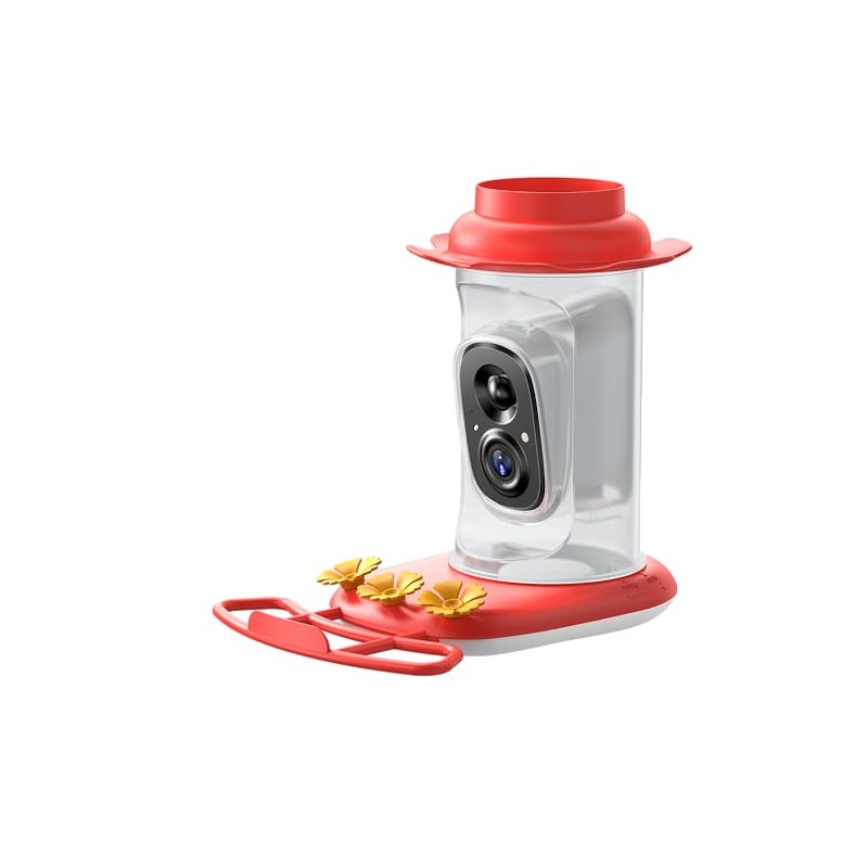 Hummingbird Feeder with Camera