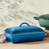 Le Creuset Olive Branch Collection Stoneware Heritage Covered Rectangular Casserole,