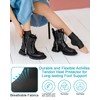 PGRODE Achilles Tendon Sleeve with Silicone Heel Protector Cushion Pad,