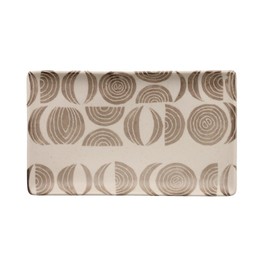 ks-00301 Tableware East Rectangular Plate, 8.3 inches (21 cm), Fruit Onion