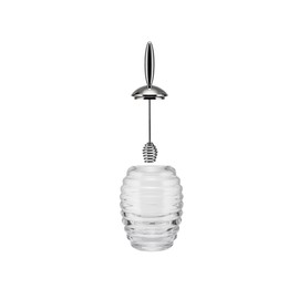 Alessi TW01 Pot Honey Jar, Glass, White