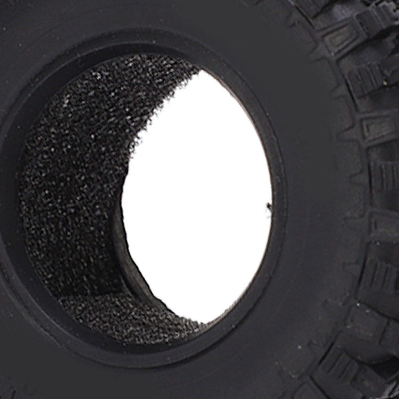 4PCS RC Wheel Tire Rubber Tyre 51mm Diameter for Axial