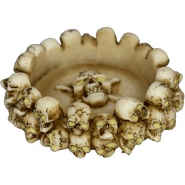 Ashtray Skull Eye Glow In The Dark (one Single pc) Model (D)