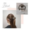Tortoise Shell Hair Clip with Pearl, Simple, Stylish, Cute, Women's,