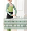 Girls Long Sleeve Cropped Open Front Dance Shawl Tops Pink