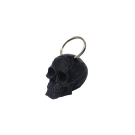 Generisch Skull Keyring (Black, Red, Blue), black
