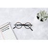 Readers.com Reading Glasses: The Bookworm Reader, Plastic Round Style for