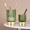 Muyier Recipiente Vintage Jarrón Para Guardar Brochas De Maquillaje