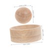 BESPORTBLE Wooden Dumpling Maker Mold with Manual Dough Press for
