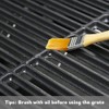 Uniflasy 15 inch Grates for Weber Spirit 200 Side Control