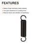 DTGN 2.5x18x90mm Extension Spring Compression Spring Extension Compression Spring 2pcs