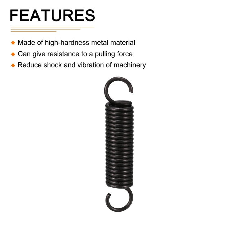 DTGN 2.5x18x90mm Extension Spring Compression Spring Extension Compression Spring 2pcs