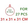 MIJOMA Storage Box, Organiser Box, Christmas Organiser for Christmas Tree