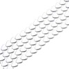 1 Strand Grade A Natural Hematite Silver Plated Gemstone 8mm