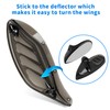 Adjustable Air Deflector, PSLER Side Wing Deflectors Fairing Air Deflector