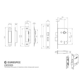3 Lever SASHLOCK - Economy