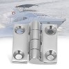 Alomejor Four Hole Boat Hinge 316 Grade Stainless Steel Square
