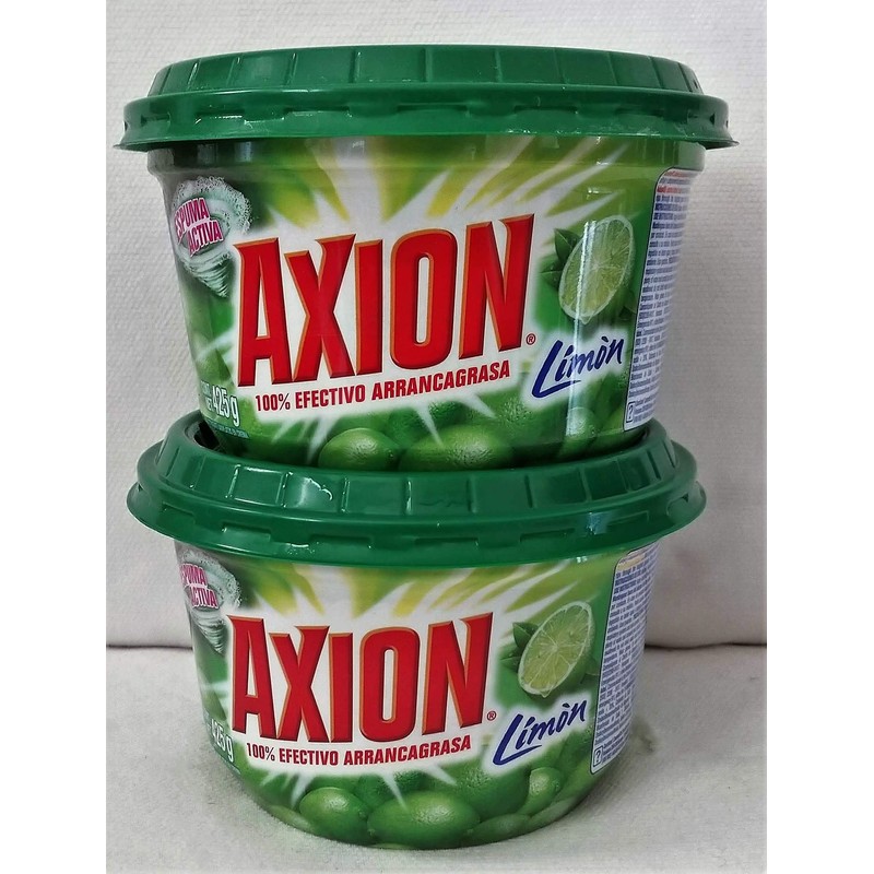 Axion Dishwashing Paste Detergent (Pack of 2) Lemon Dish Soap