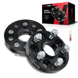 Torchbeam 5x100mm Wheel Spacer 20mm for 2017-2020 86, 2022-2023 GR86, 56.1 Hub Bore & M12x1.25 Studs, 5 Lug Wheel Spacer, 2PCS, Black