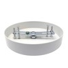 Chandelier Canopy Kit, ECUDIS 5 1/8 Ceiling Lighting Modern Steel