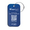 Dynotag® Sentry Series Solid Metal Web Enabled Smart Luggage ID