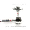 PGFUN 1:10 Right Angle Worm Gearbox 90° Angle Drive Steering