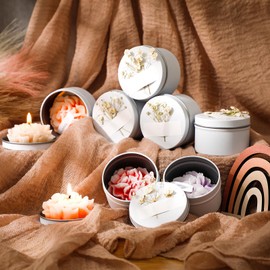 Threlaco 12 Pcs Bridesmaid Candles Wedding Bridal Party Favors Scented Maid of Honor Candle Proposal Gift Soy Wax Candles Set for Bridal Shower Wedding Birthday Women Gifts