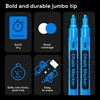 ARTISTRO 2 x Blue Fine Point Chalk Marker Pens