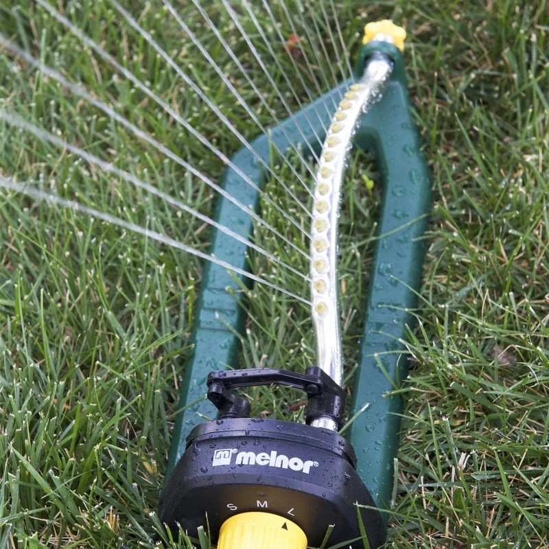 Melnor Oscillating Sprinkler with 15 Precision Nozzles and QuickConnect
