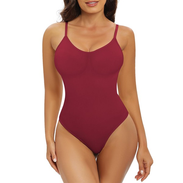 Vijamiy Shapewear Women's Thong Sculpting Body Shaper Women's Shaping of