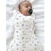 GUNAMUNA Unisex Baby Swaddle Sleep Sack, Easy Diaper Changes, 0.5