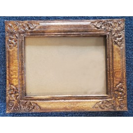 Skeeter's Row 5x7 Picture Frame Carved in Real Wood - Handcrafted