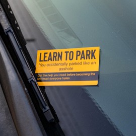 Learn To Park - Bad Parking Business Cards (Pack of 100)