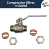 Isolation Valve 15mm – 1 Pack | Full Bore Lever