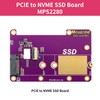 PCIe M.2 Hat for Raspberry Pi 5 NVMe SSD PIP
